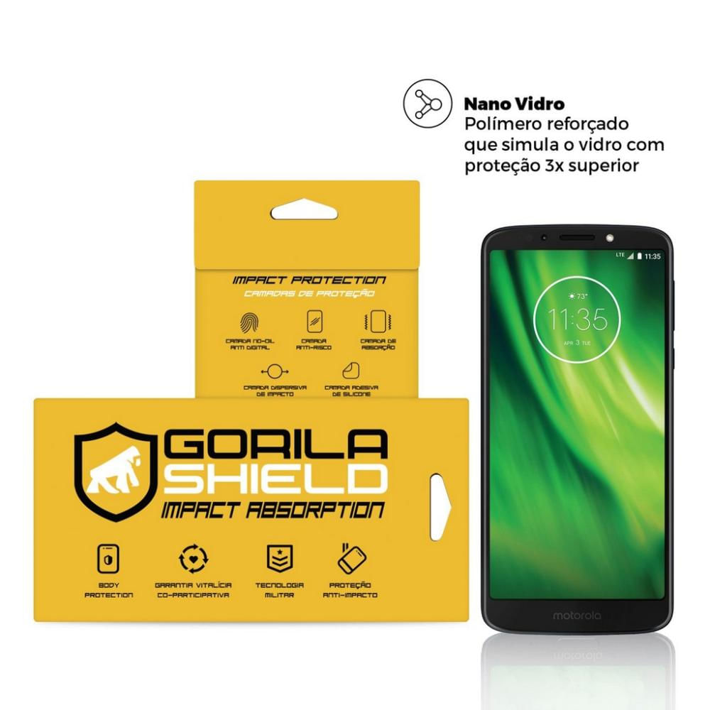 Película de Nano Vidro para Motorola Moto G6 Play - Gorila Shield