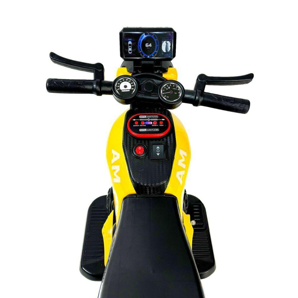 Encontraproduto.com.br - Mini Moto Esportiva Elétrica - Amarela