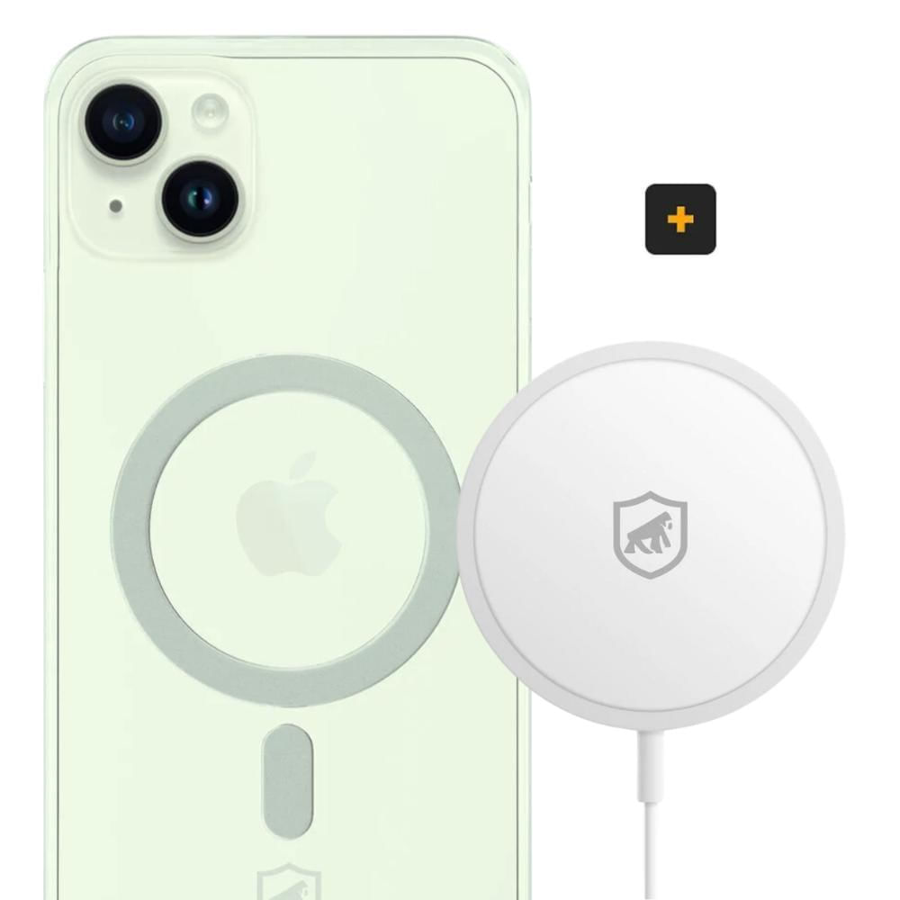 Kit Magsafe - Carregador e Capa para iPhone 15 - Gshield