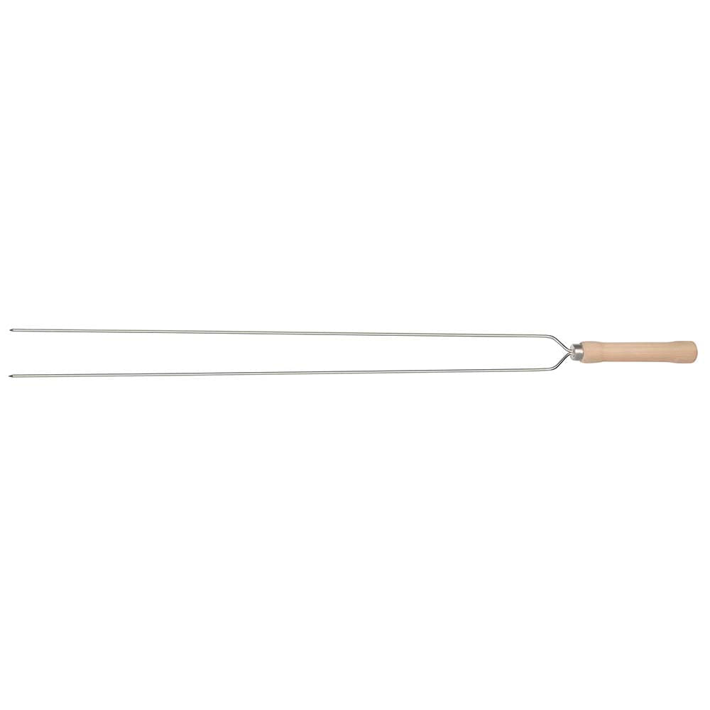 Espeto Fino Duplo para Churrasco 75cm