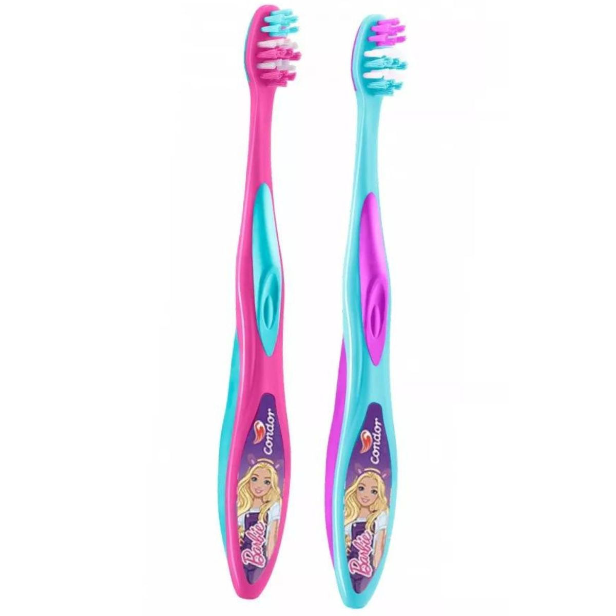 ESCOVA DE DENTE BARBIE KIDS+ - 5+ ANOS - 3170-0 - CONDOR