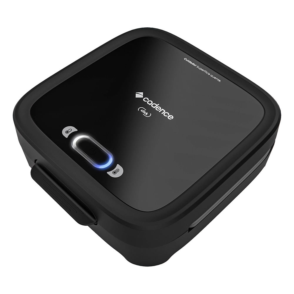 Sanduicheira e Grill Cadence Click SAN400 Preta - 750W 127V