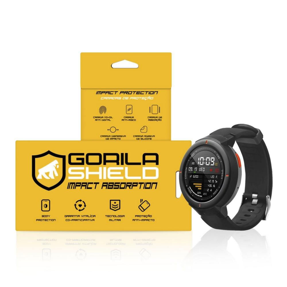 Película de Nano Gel Dupla para Relógio Xiaomi Amazfit Verge - Gorila Shield