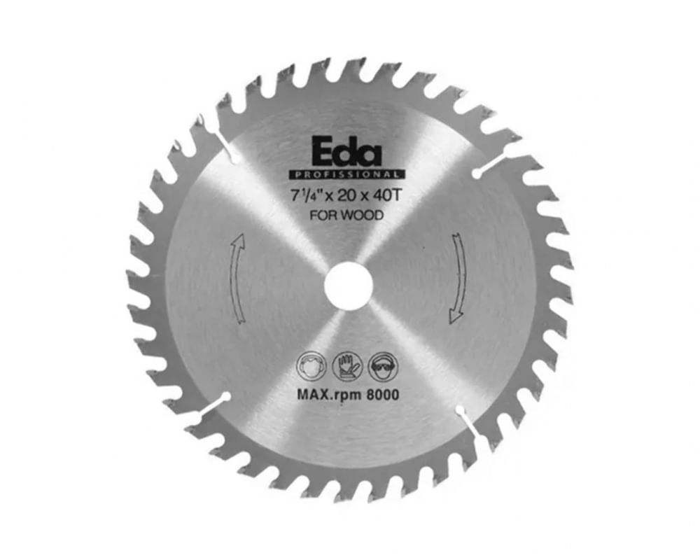 Serra Circ Mad Widea 7.1/4X40Dx20Mm 8Mx Blister