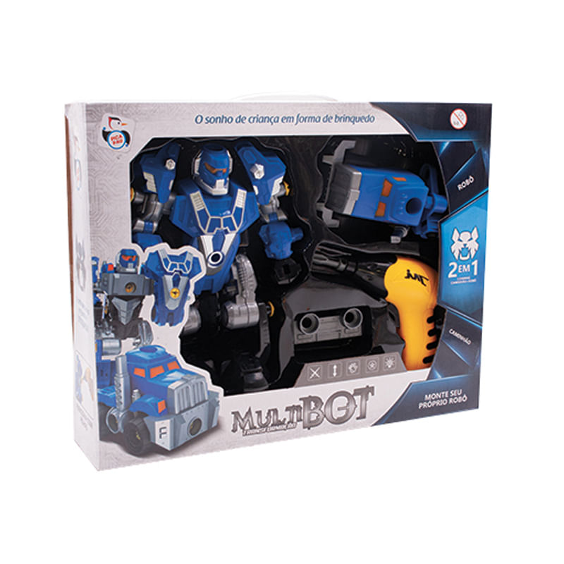 Caminhão e Robô Multibot Truck Transform - Pica Pau