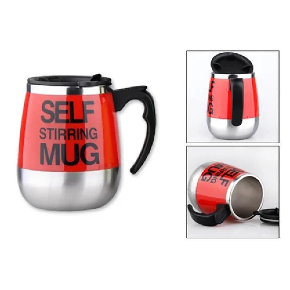 Caneca Mixer Eletrica Portatil Copo Automatica 400ml Para Shake Whey Cafe Bebidas Cafe Achocolatado Mexedora Vermelha