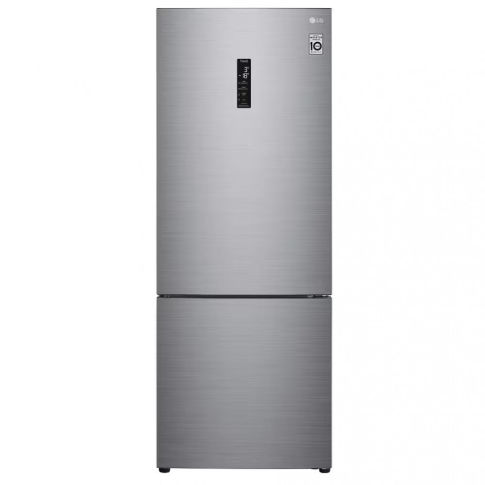 Geladeira LG Frost Free Inverse Conectividade Inteligente Inox Look - 451L