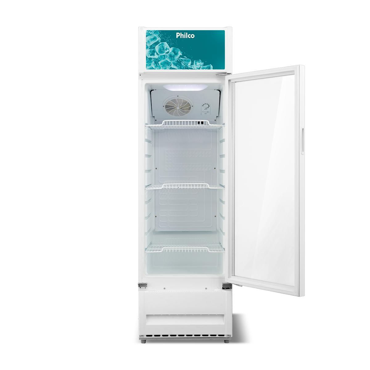 Refrigerador Expositor Philco 211L PRE221 Vidro Duplo 220V