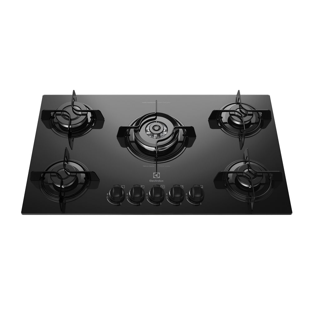 Cooktop a Gás Electrolux 5 Bocas Preto KE5TP – Bivolt Bivolt