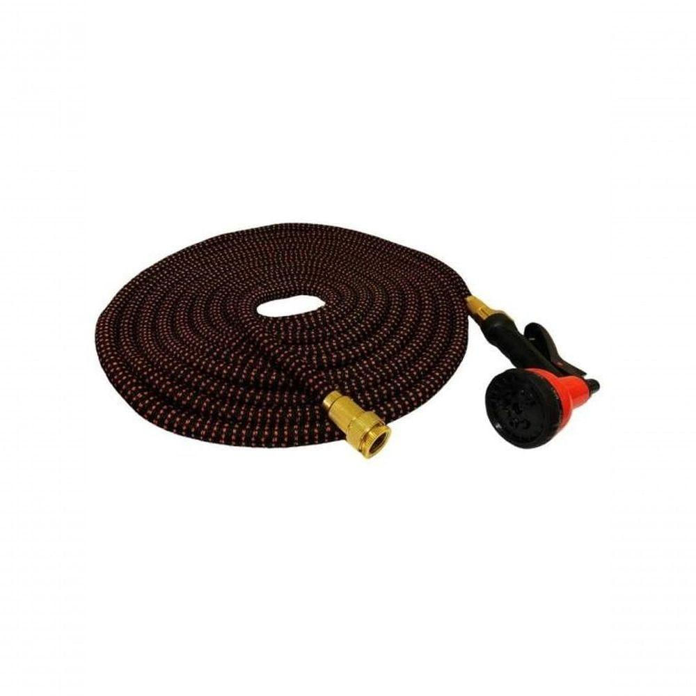 Mangueira 15m Km315clp Conector Metal Laranja-preto