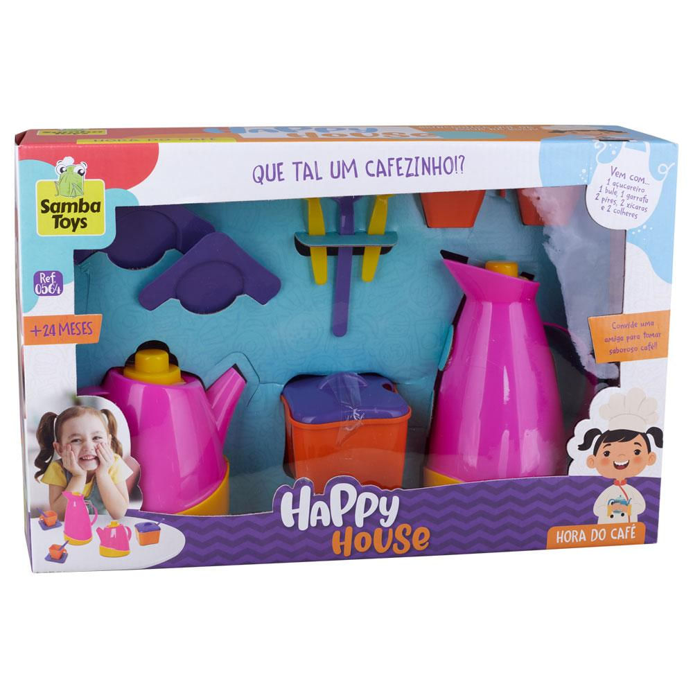 Conjunto Happy House Hora do Café Samba Toys