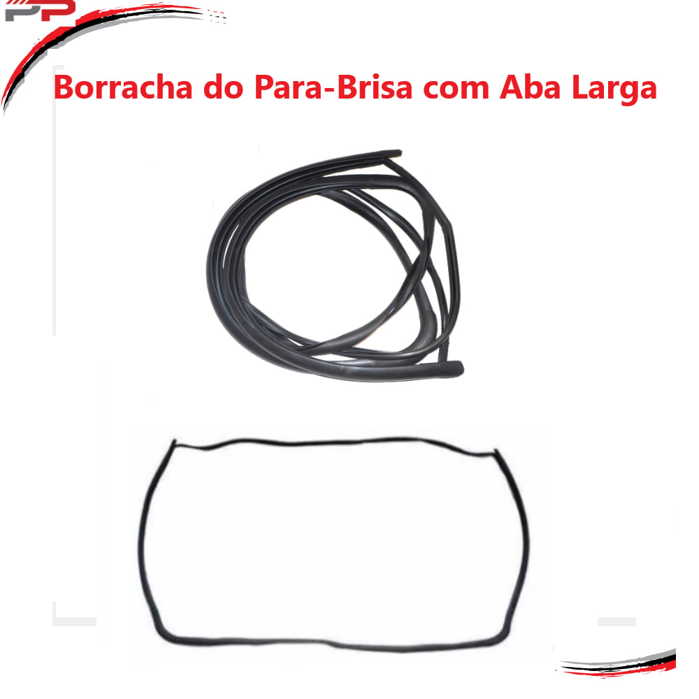 Borracha Para-brisa Aba Larga Prisma, Celta, Corsa Todos