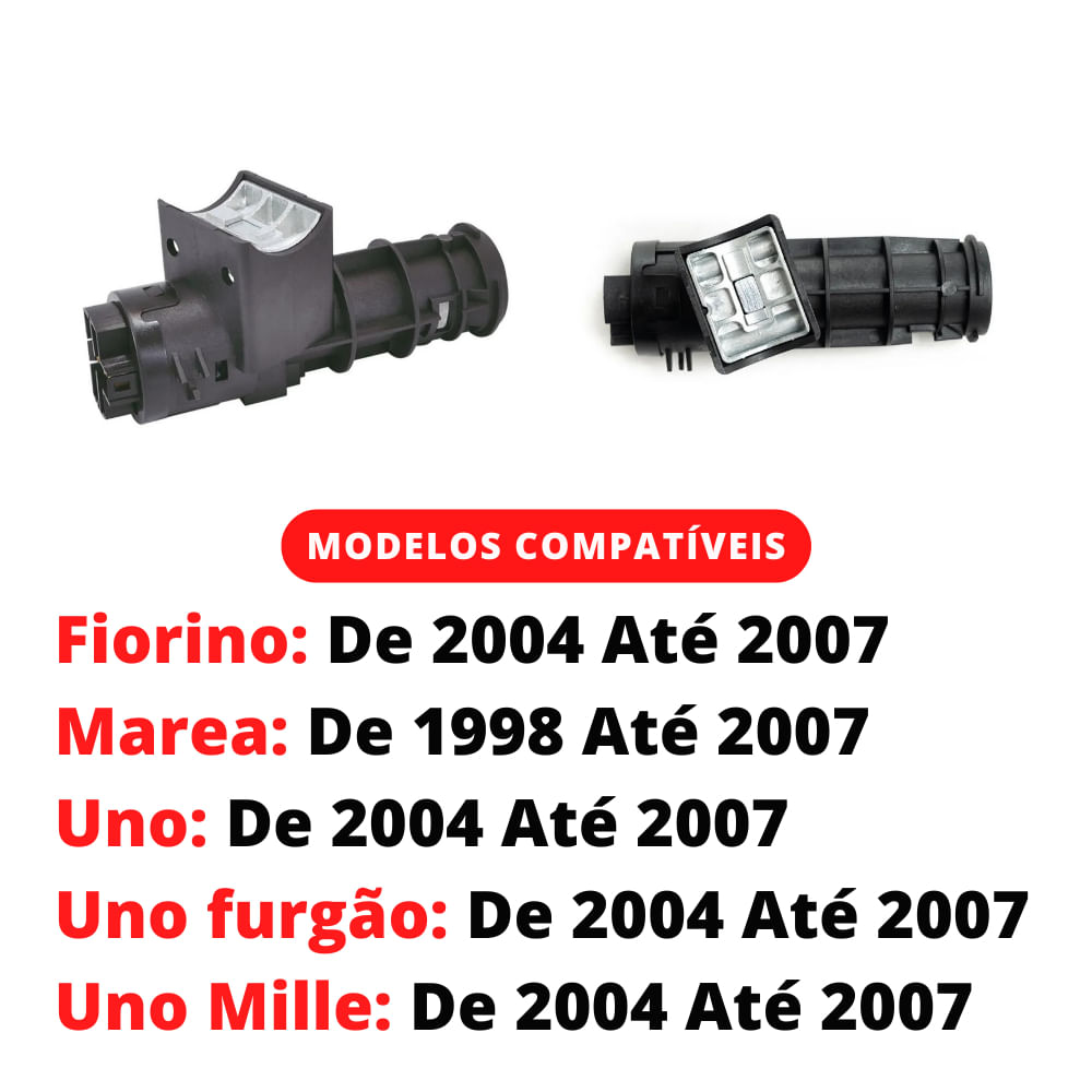 Trava Direção Com Parte Elétrica Sem Cilindro Uno Mille