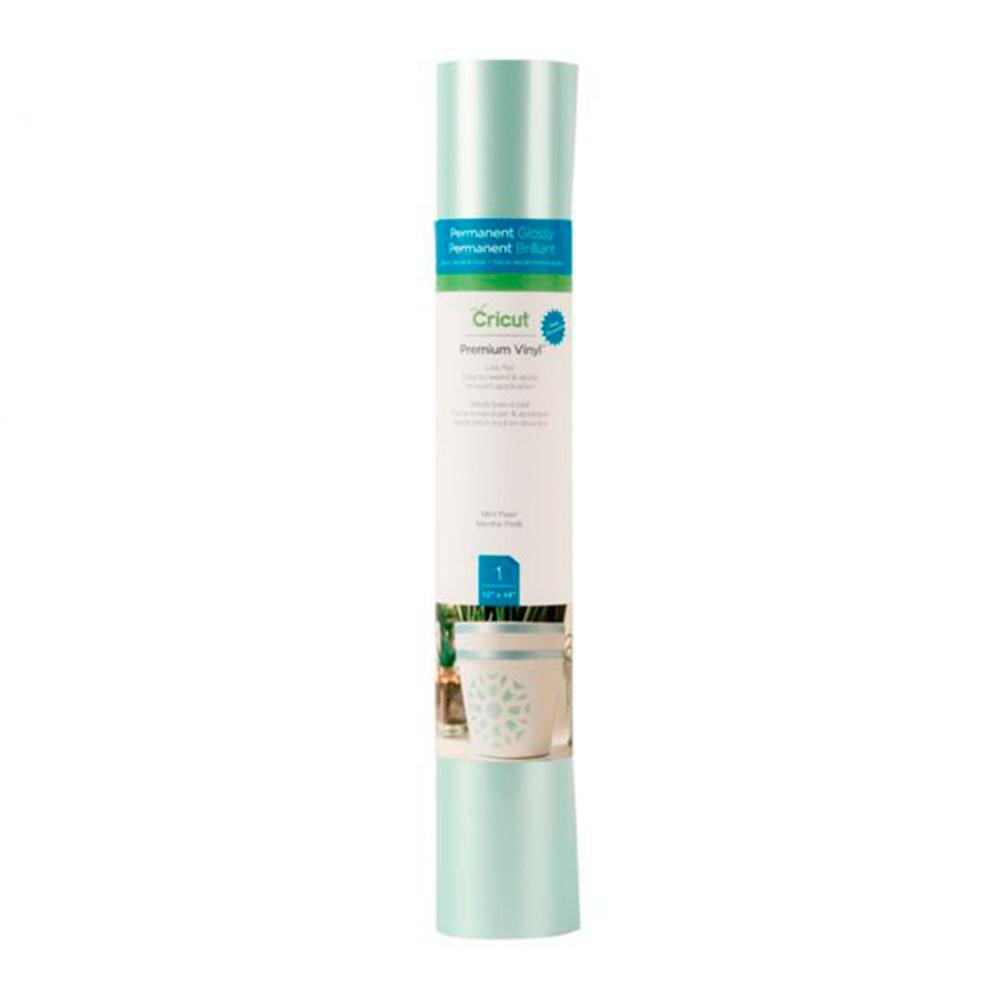 Vinil Adesivo Permanente Brilhante Verde Perolado - Cricut - 30x122cm - 01 unidade