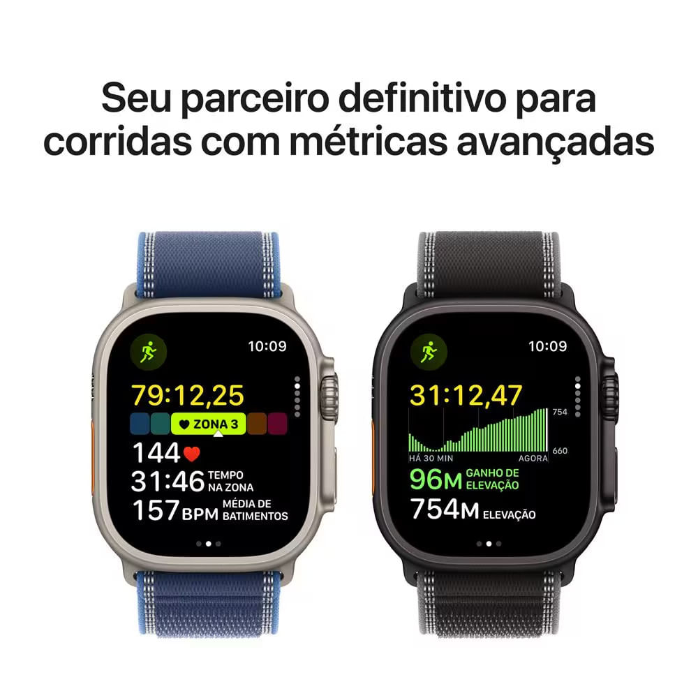 Apple Watch Ultra 3 GPS+ Cellular 49mm Pulseira Loop Alpina P Azul-Clara