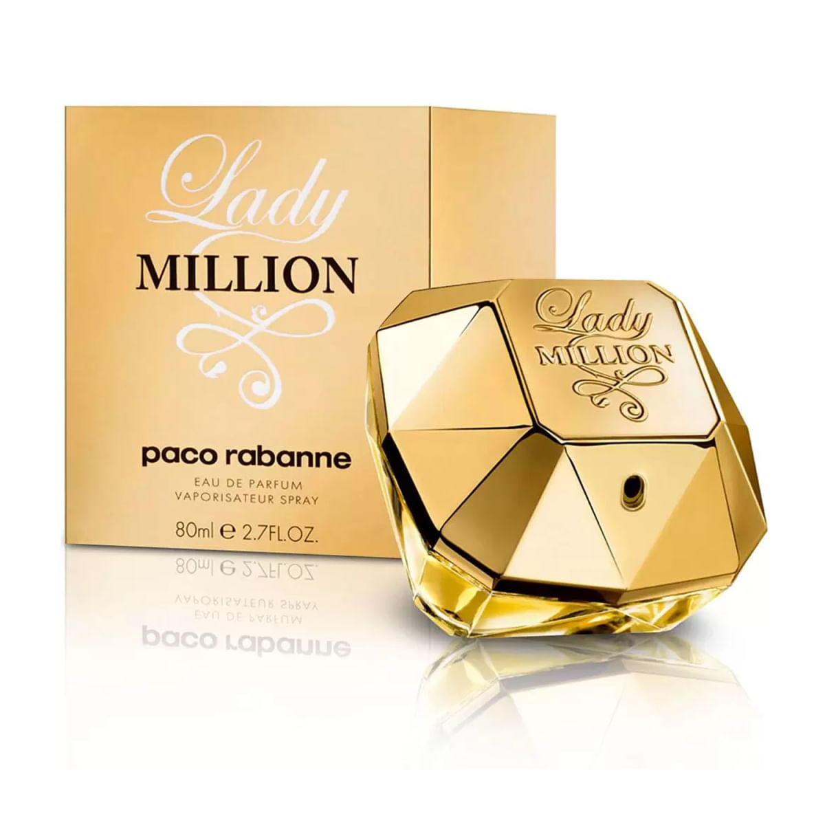 Perfume Paco Rabanne Lady Million 80ml Original