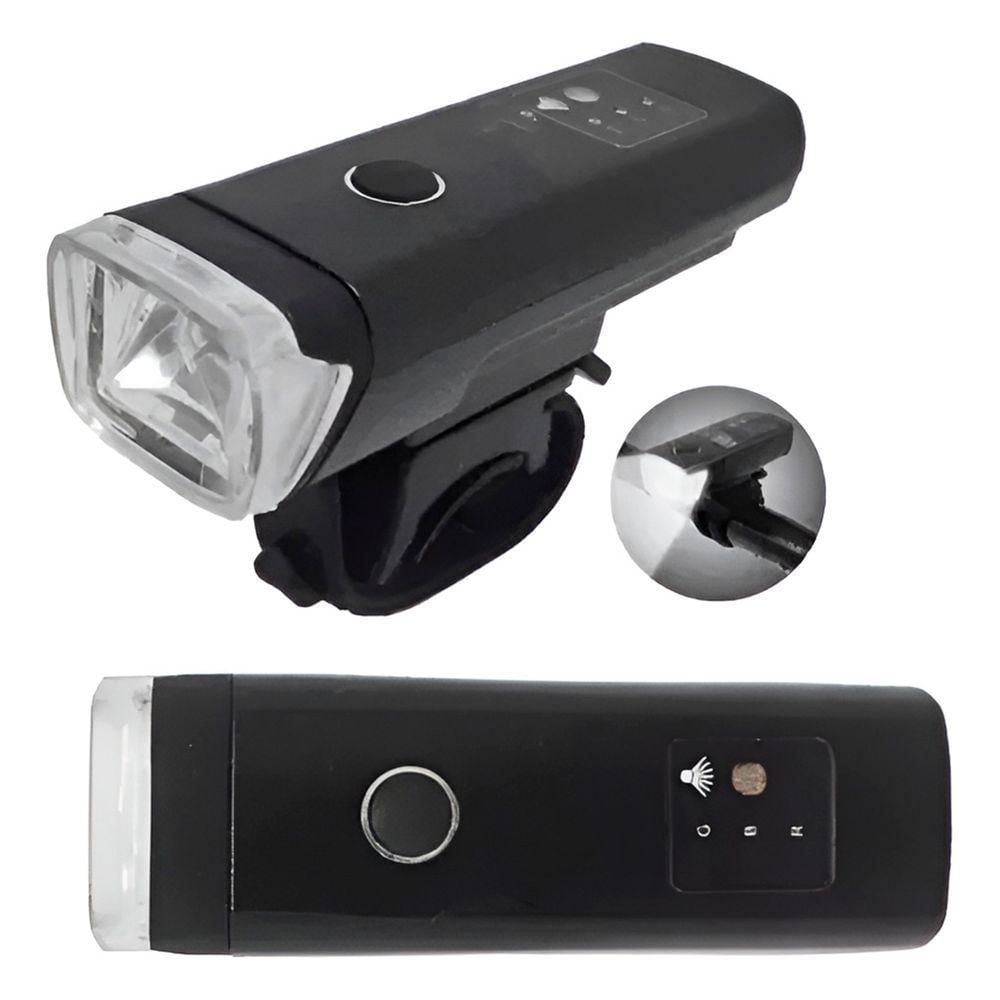 Farol Lanterna Dianteira Led Branco Para Bicicleta Bike
