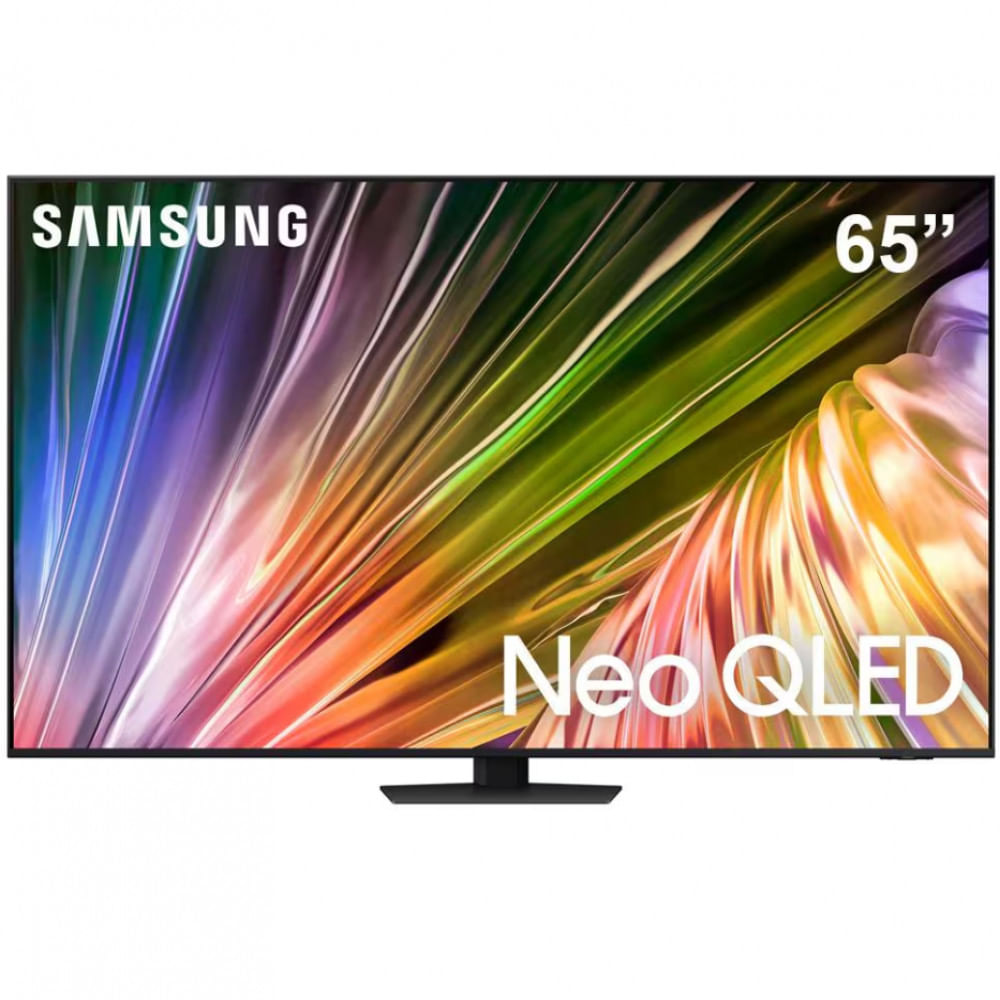 Smart TV 65 4K Samsung Neo QLED QN65QN85DBGXZD Upscaling 4K, Dolby Atmos, Alexa built in, AI Energy Mode, Wi-Fi, Bluetooth, USB e HDMI