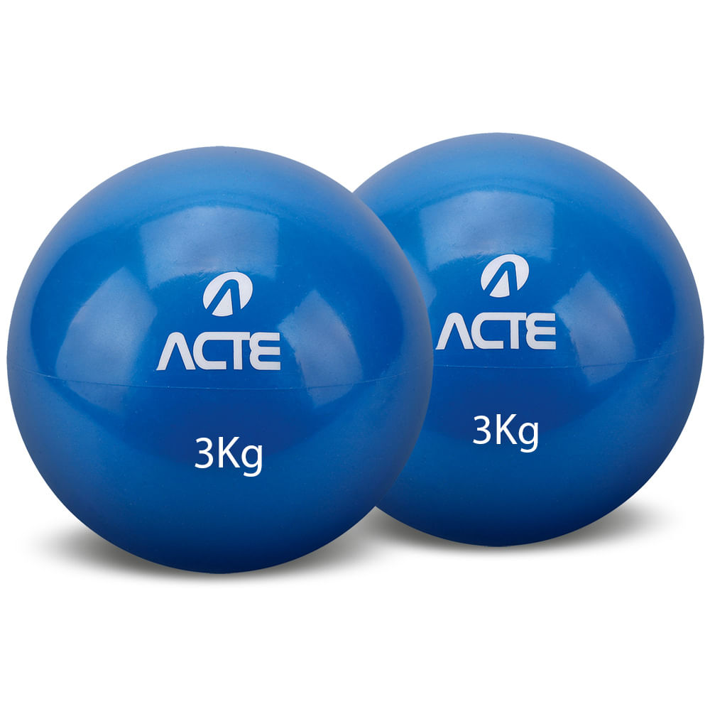 Bola Tonificadora 3Kg (Par) Acte