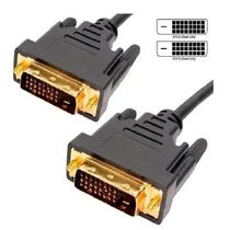 Cabo DVI D x DVI D (Dual Link) com Filtro com 1.8 Mts Preto