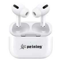 Fone Ouvido Bluetooth V5.0 Sem Fio Tws Musica Com Borracha Branco TG906