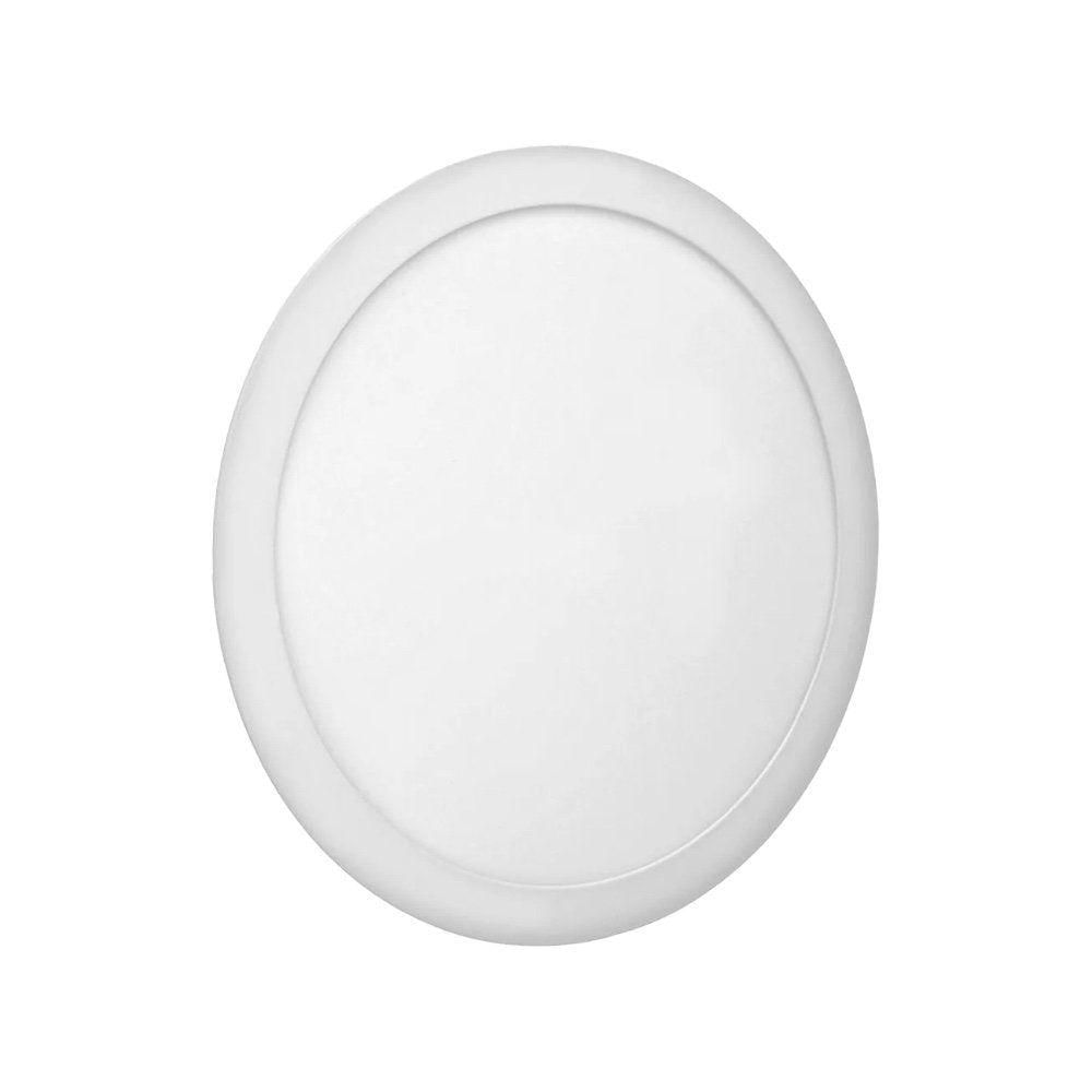 Luminária Plafon 24w Led Redondo Embutir 3000k Le biscuit