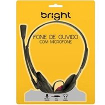 Fone De Ouvido Headset Home Office Com Microfone Conector P2 Haste Regulável