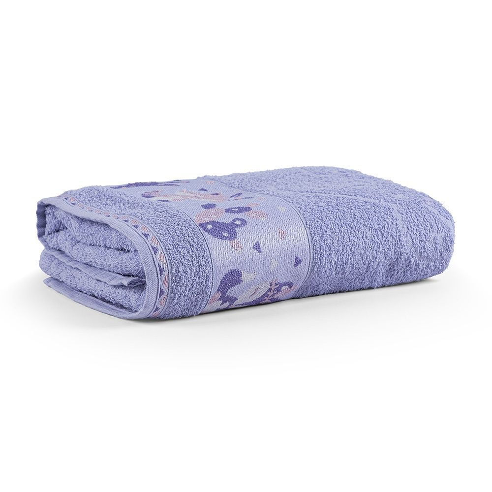 Toalha De Banho Kids Minimi Avulsa 01 Peça 100% Algodão - Foxy