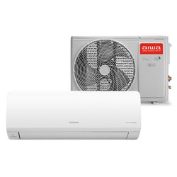Ar-Condicionado Split Aiwa 9000 BTUs High Inverter Frio Wi-Fi Alexa e Google Assistente R32 220V