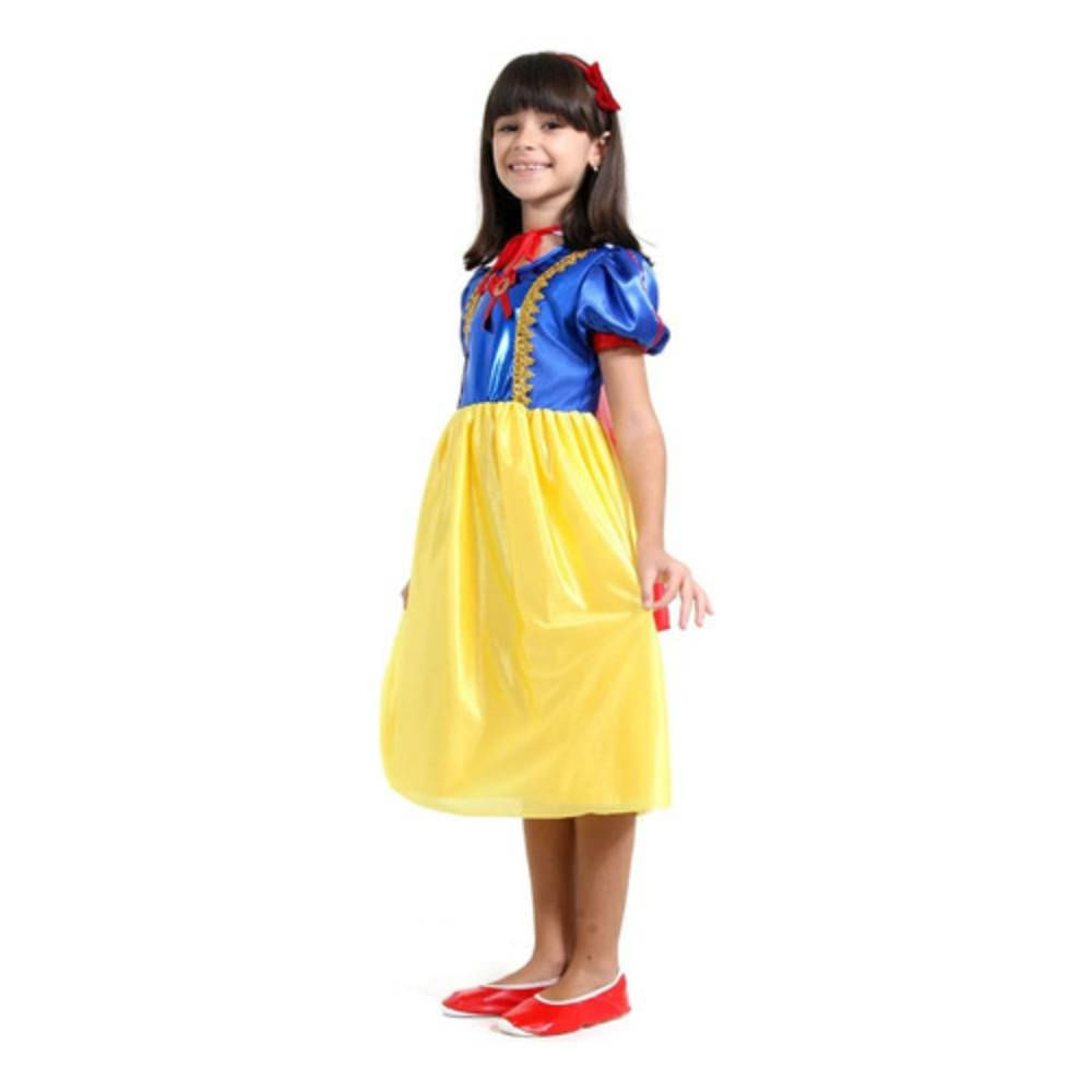 Fantasia Infantil Princesa Rubi STD Tam G ( 10 a 12 anos) Sulamericana Fantasias