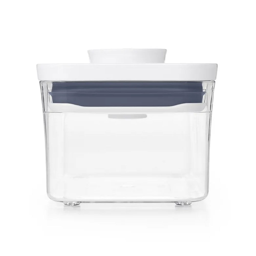 Pote Quadrado em Acrílico 600ml com Tampa Hermética Pop OXO