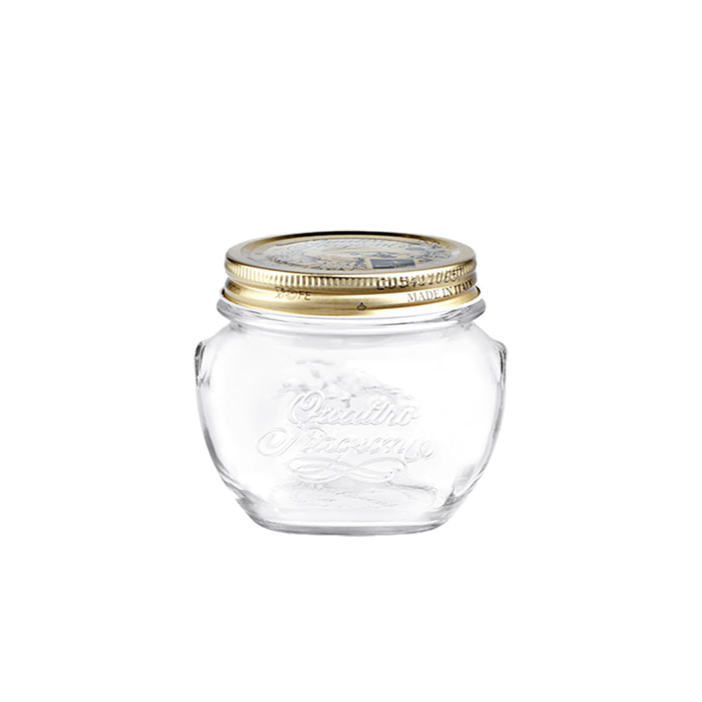 Pote de Vidro Hermético 40ml Quattro Stagioni Bormioli