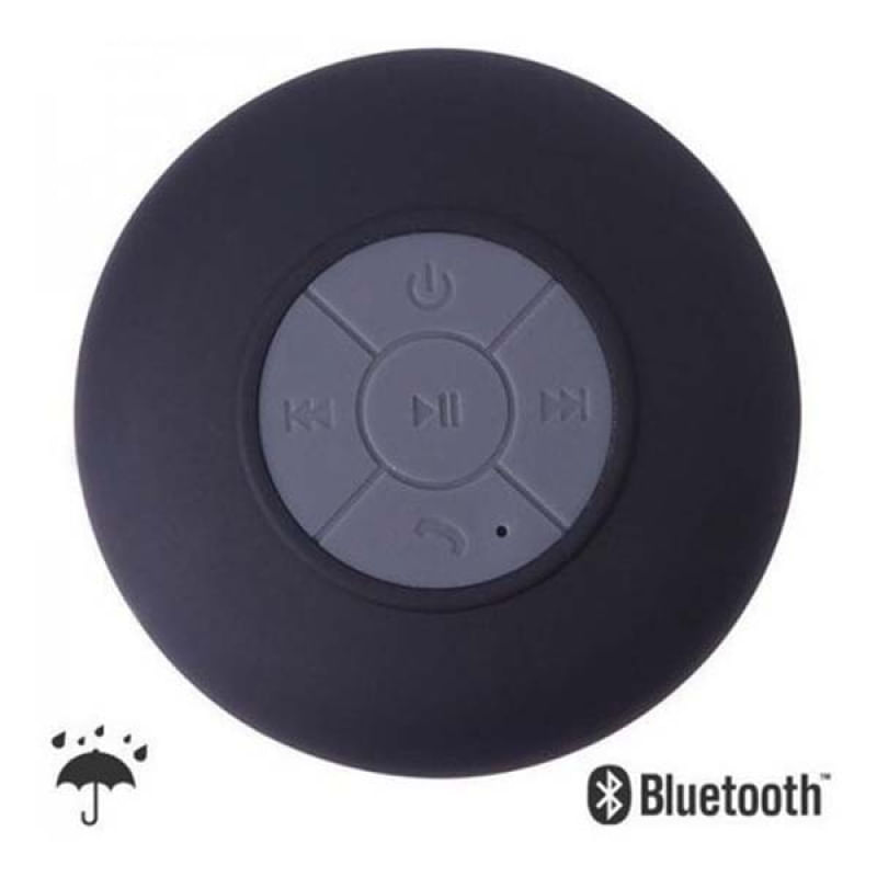 Caixa De Som Bluetooth Prova D&#039 Água Banheiro Bts06