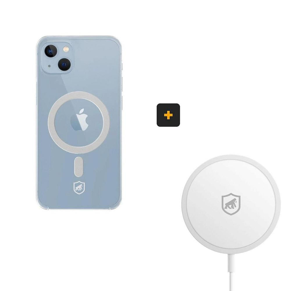 Kit Magsafe - Carregador e Capa para iPhone 15 Plus - Gshield