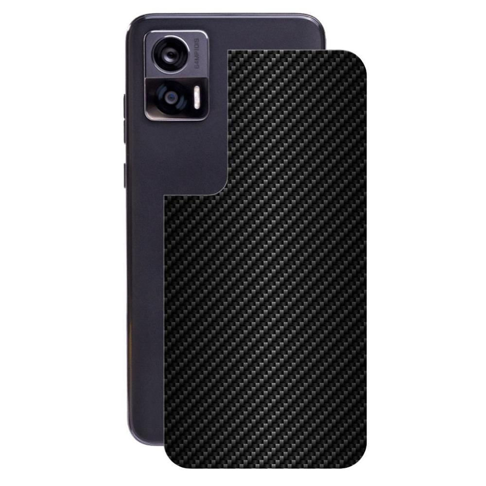 Película para Motorola Edge 30 Neo 5G - Traseira de Fibra de Carbono Preta - Gshield
