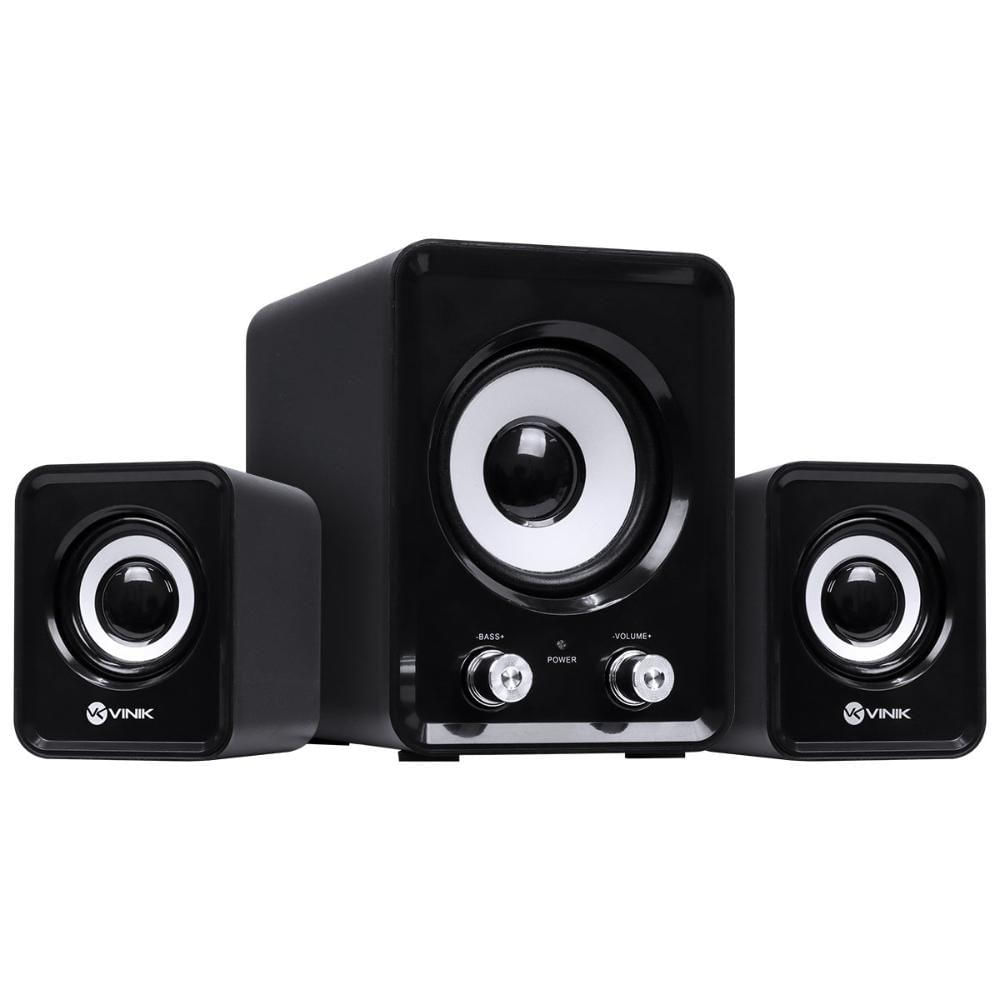 Caixa de Som 2.1 Standard Way 11w Subwoofer Caixas Satelite