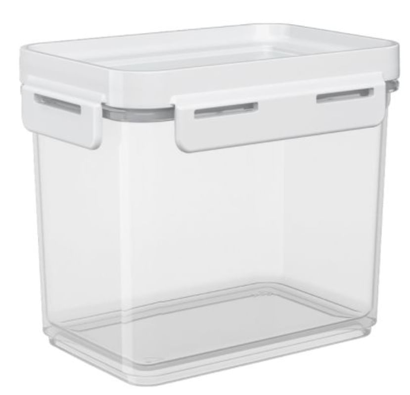 Pote Hermético Flap 600 ml - Branco Coza