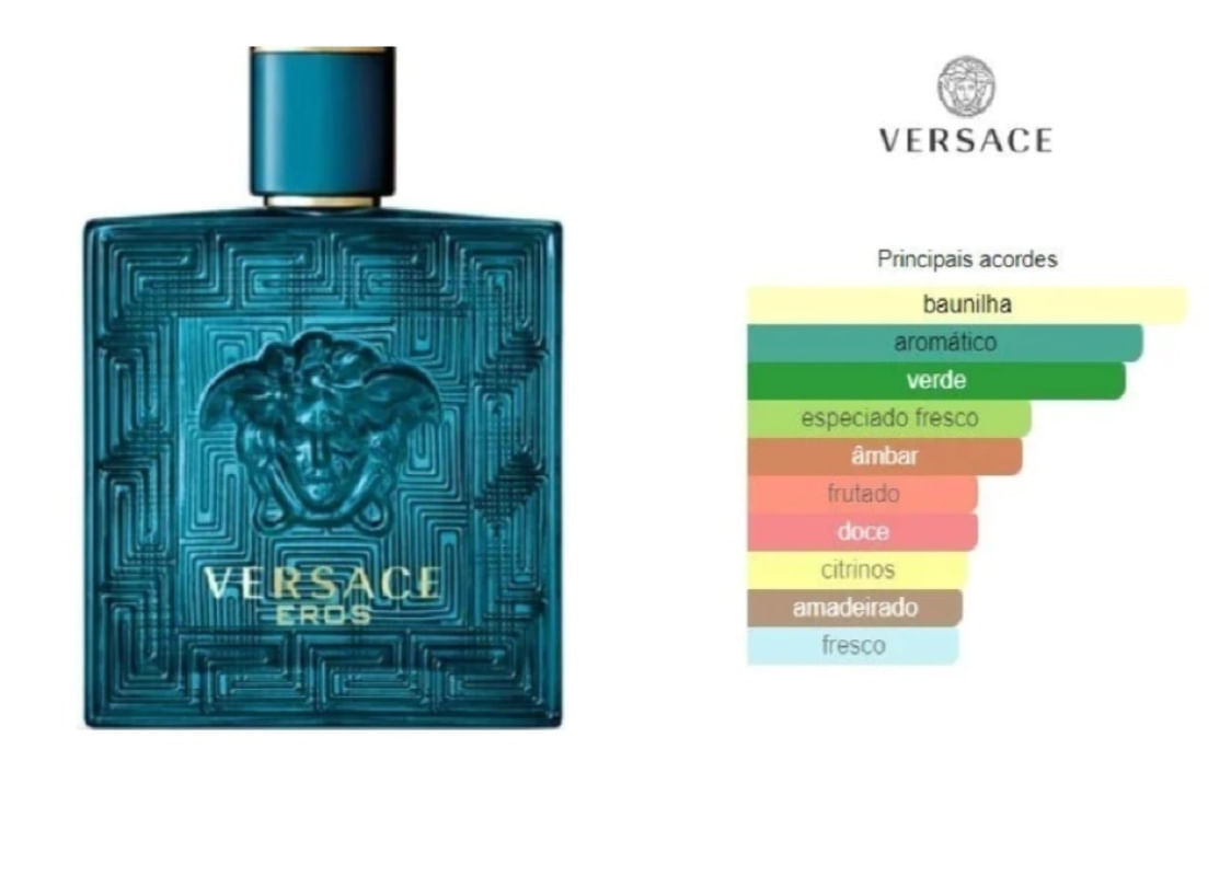 Perfume Versace Eros Blue Eau Man 100ml