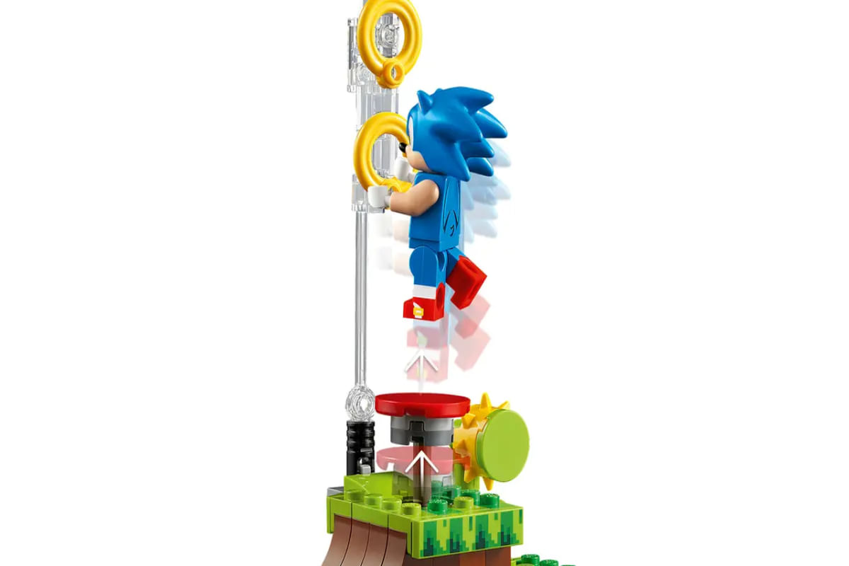 Lego Sonic O Ouriço Green Hill Zone 1125 Peças - 21331