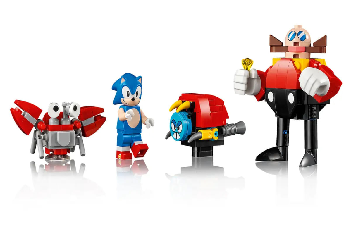 Lego Sonic O Ouriço Green Hill Zone 1125 Peças - 21331