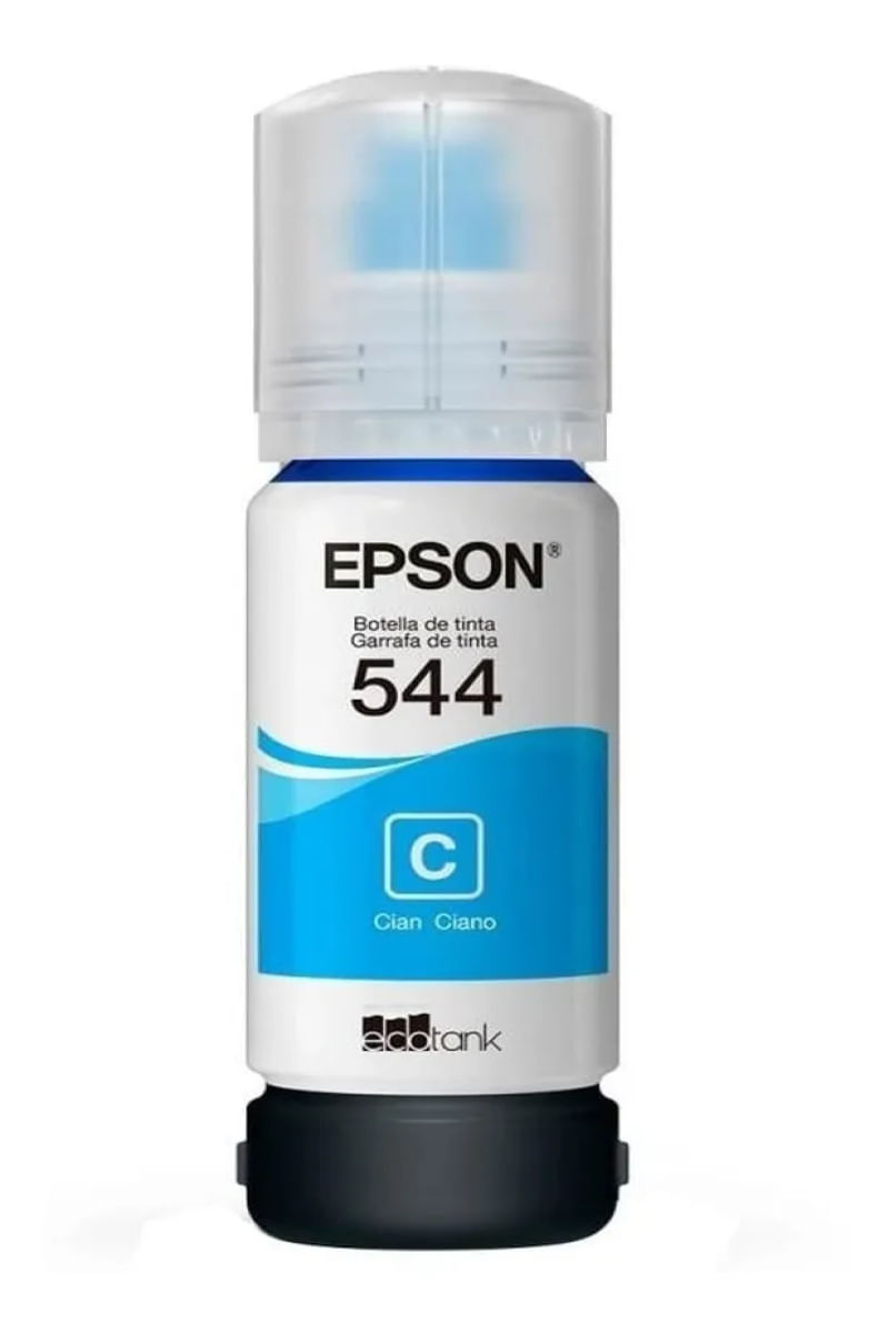 Refil Tinta Epson Ecotank T544 Ciano - T544220