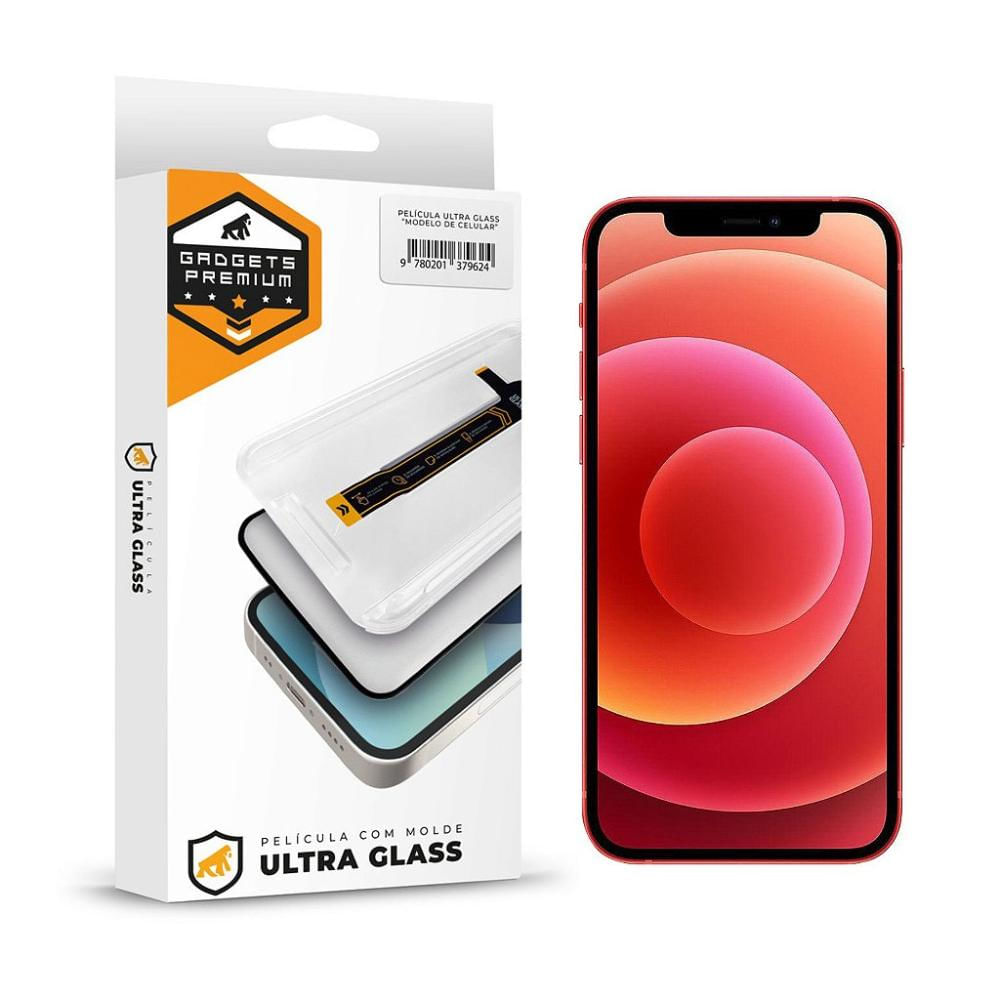 Película para iPhone 12 - Ultra Glass - Preta - Gshield