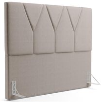Cabeceira Cama Box Casal Queen 160 cm Aurora W01 Linho Bege - Lyam Decor