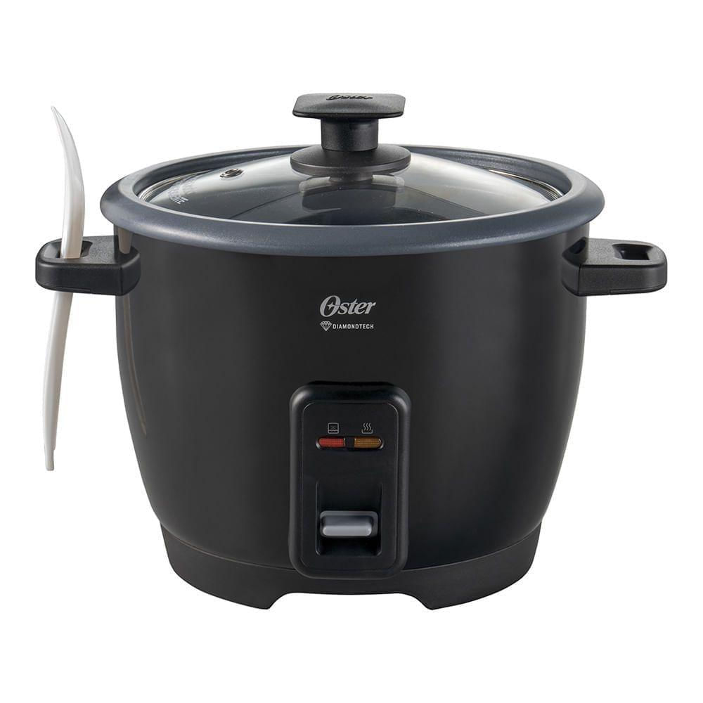 Panela Elétrica De Arroz Diamondtech Oster Black 1,2L 110V
