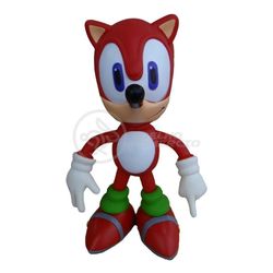 Boneco Action Figure Vermelho 23Cm Sonic