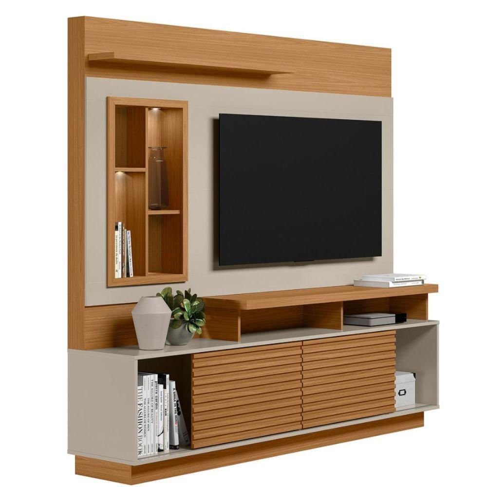 Estante Home Para Tv Até 65 Polegadas Com Led Eldorado Linea