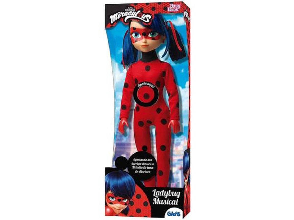 Boneca Ladybug Musical 1864 - Baby Brink