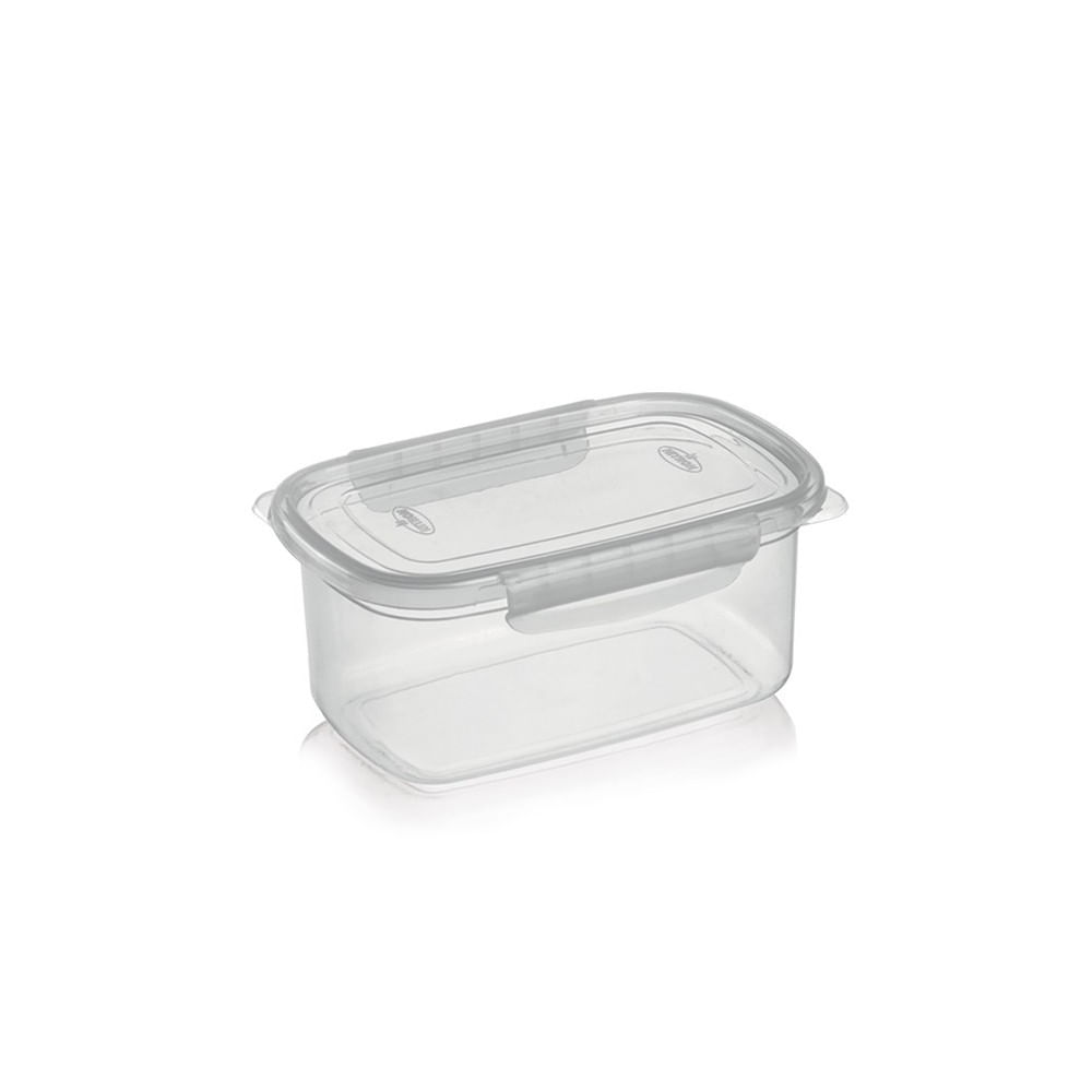 Pote Plástico Microondas Freezer Com Travas Laterais 2,2L