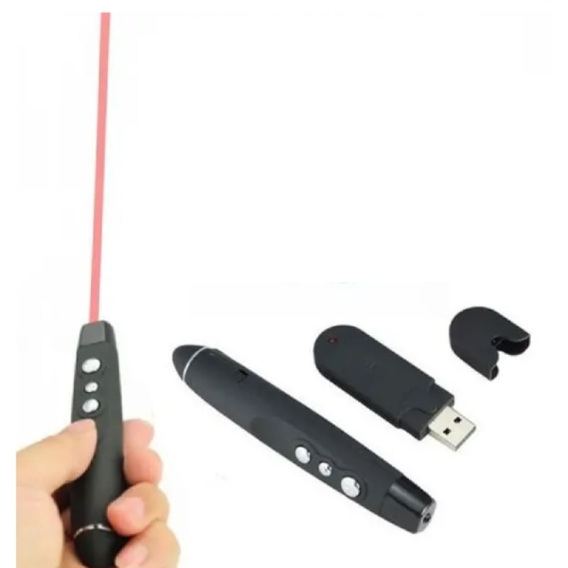 Caneta Point Laser Multimídia Wireless PP1000