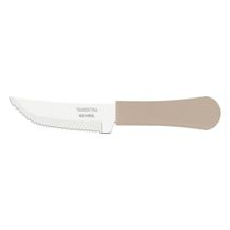 Faca Churrasco Inox 4" Leme Cinza Tramontina
